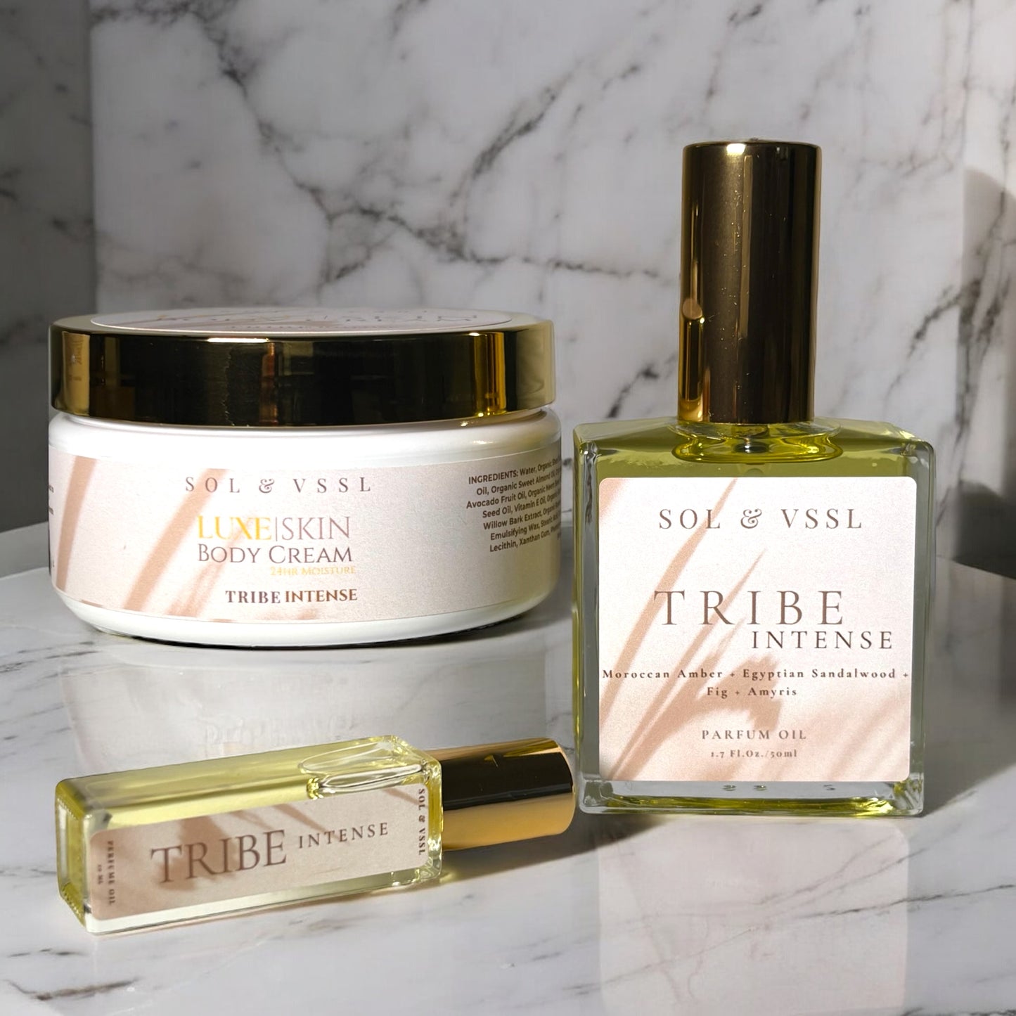 TRIBE INTENSE | LUXE SKIN Body Cream 24 HR Moisture