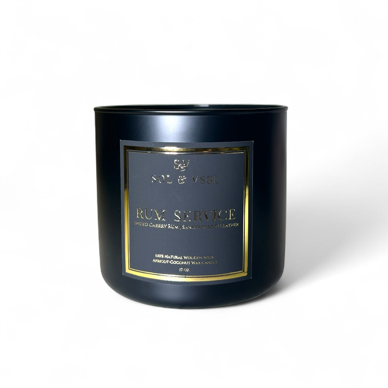 RUM SERVICE | Spiced Cherry Rum + Sandalwood + Leather