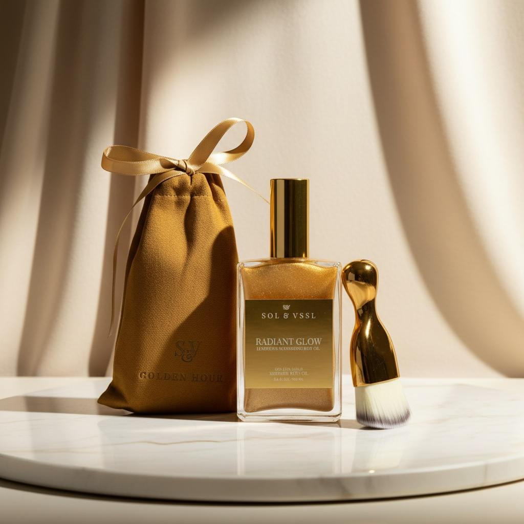RADIANT GLOW Luxurious Nourishing Shimmer Body Oil