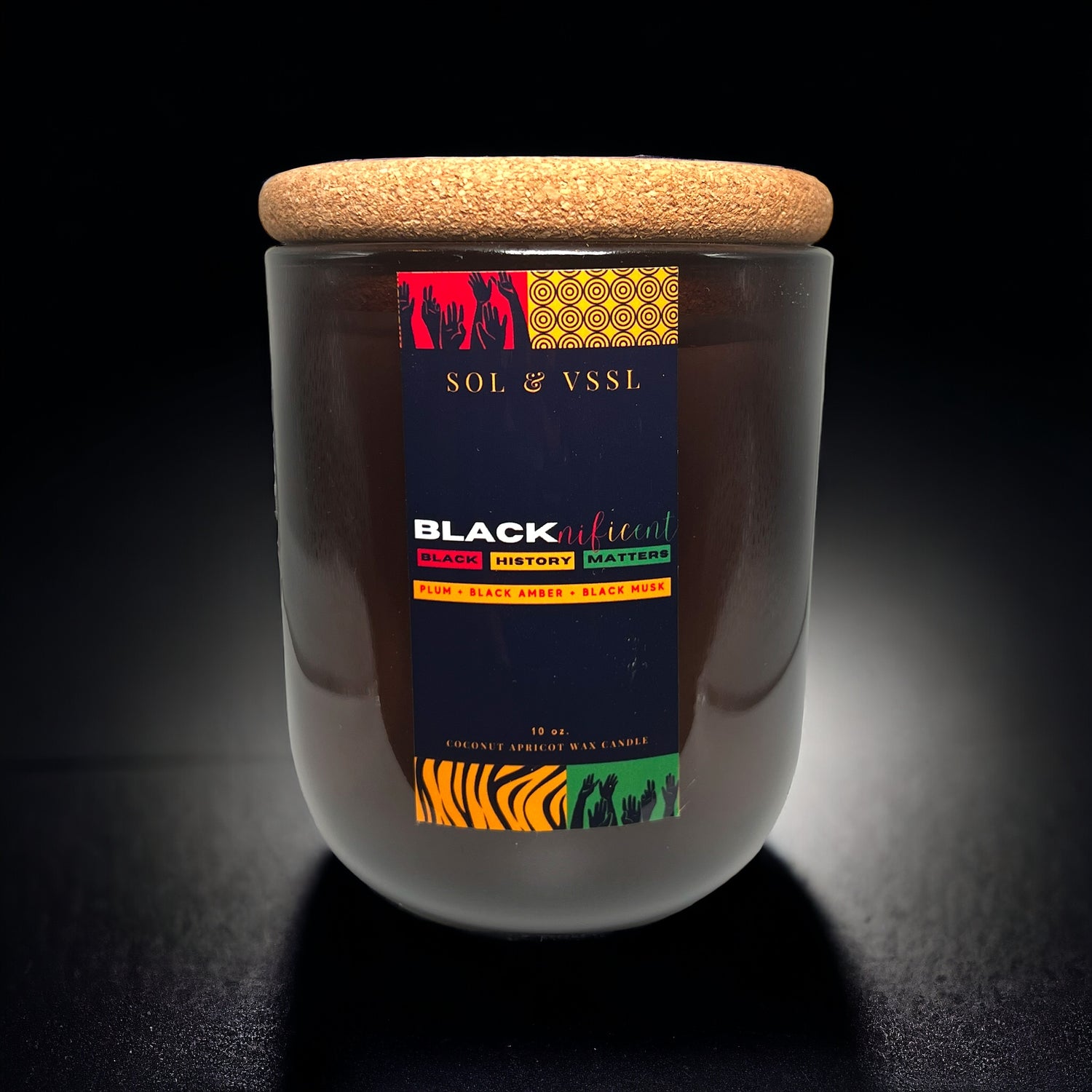 BLACKnificent Candle | Honoring Black History Month