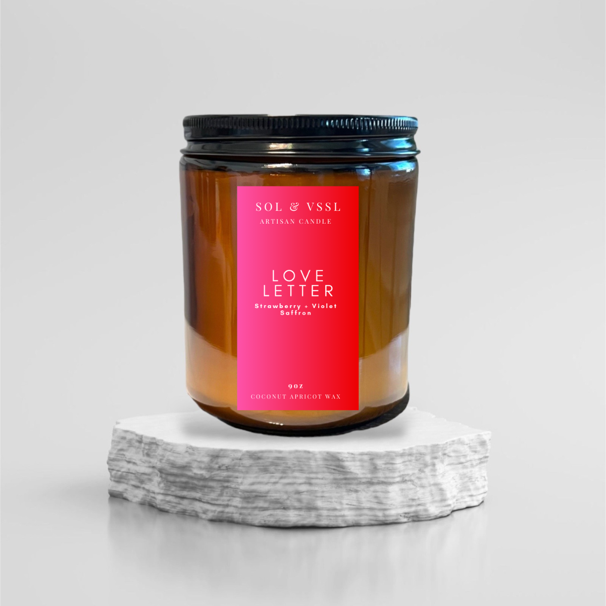 V-Day Candle, LOVE LETTER | Sweet, Spicy & Seductive
