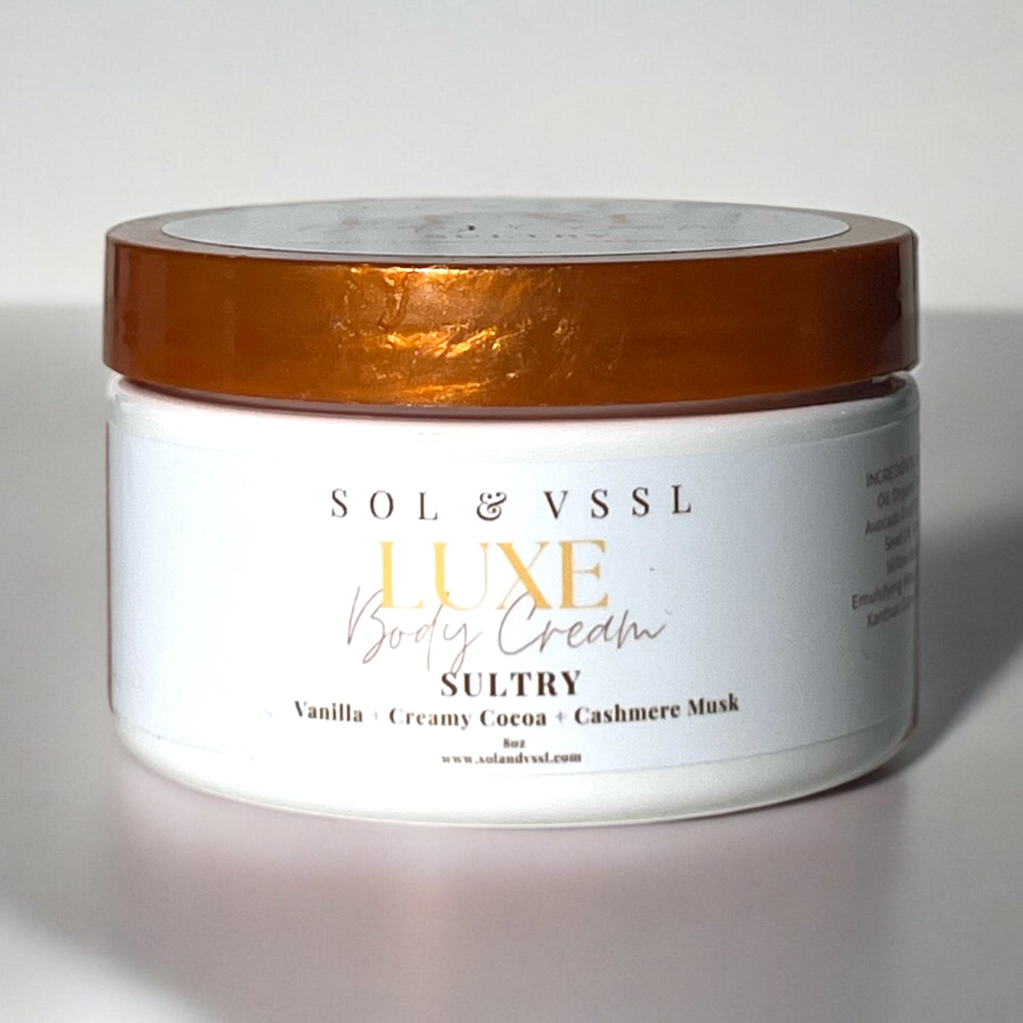 SULTRY | LUXE Body Cream 24 HR Moisture