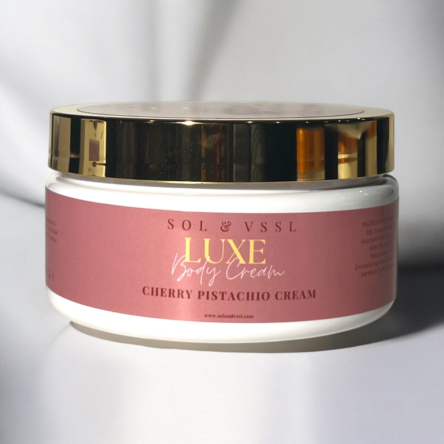 CHERRY PISTACHIO CREAM | LUXE Body Cream 24 HR Moisture