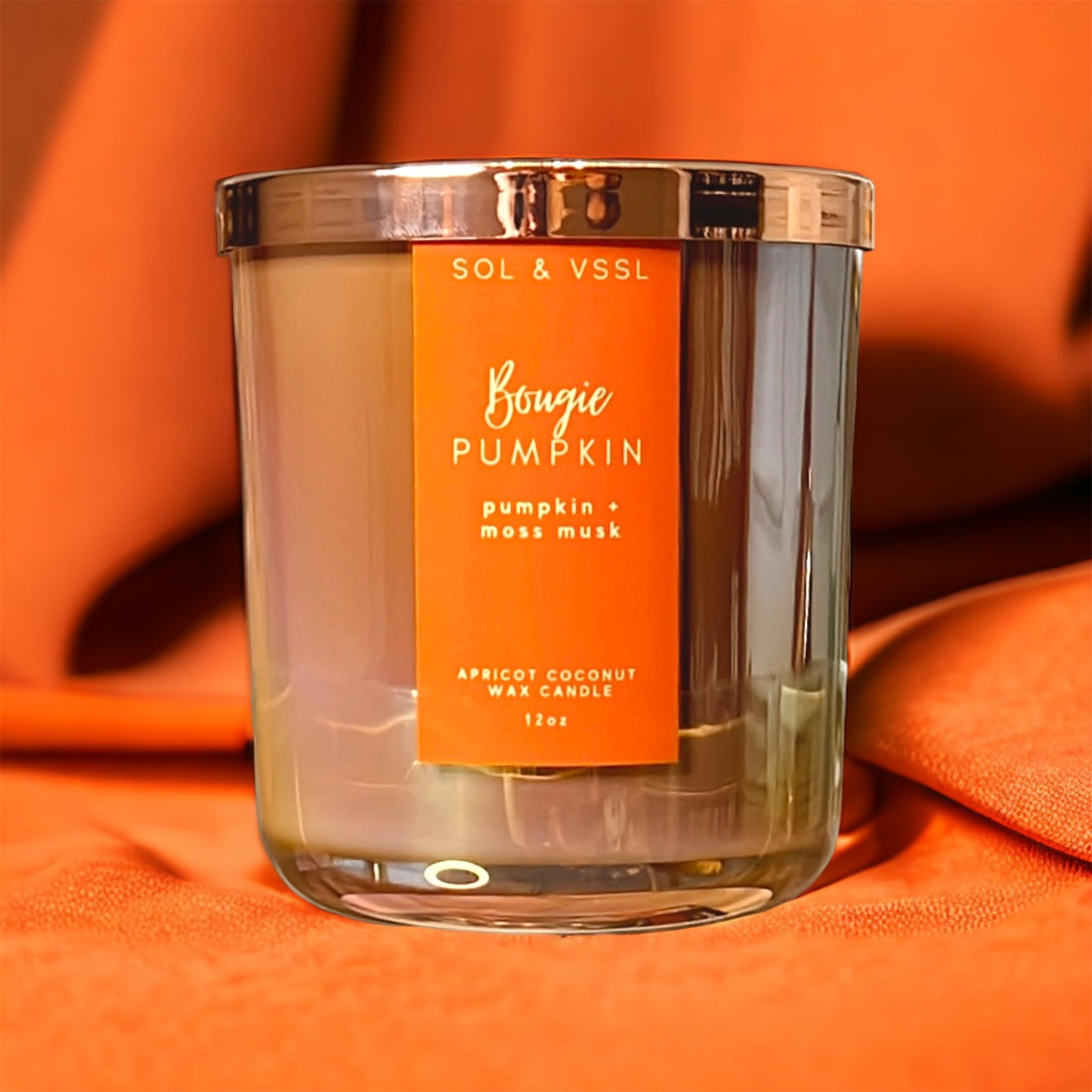 Bougie PUMPKIN | Pumpkin Spice + Moss Musk