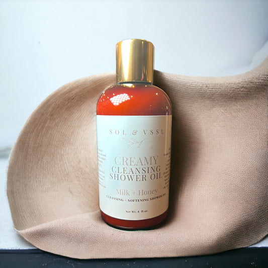 CREAMY CLEANSING SHOWER OIL