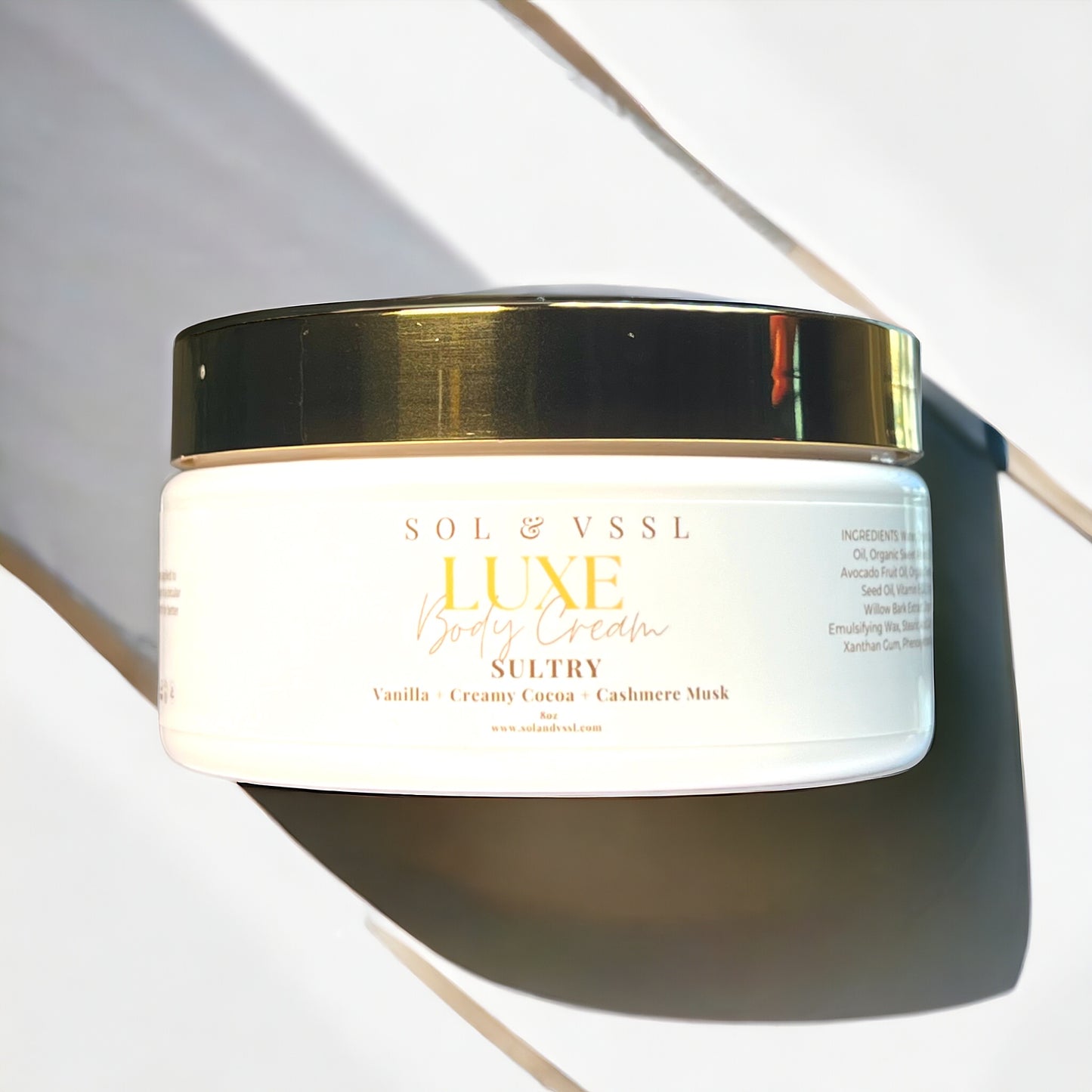 SULTRY | LUXE Body Cream 24 HR Moisture