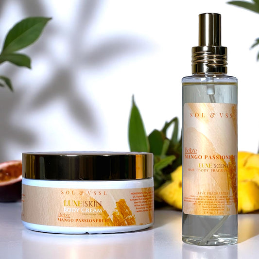 NEW! Belize MANGO PASSIONFRUIT | LUXE SKIN Body Cream 24HR Moisture
