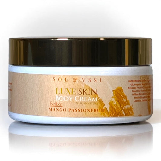 NEW! Belize MANGO PASSIONFRUIT | LUXE SKIN Body Cream 24HR Moisture