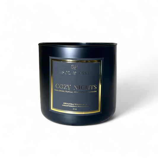 COZY NIGHTS | Warm Spices + Vanilla Tonka + Cocoa Butter Cashmere