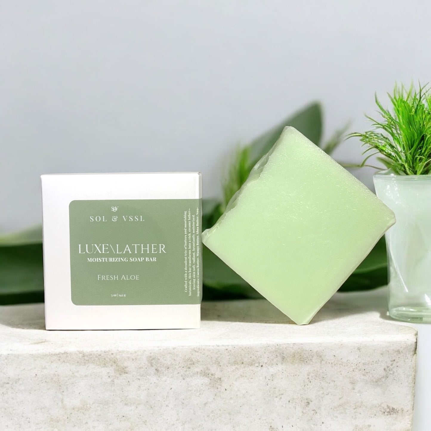 LUXE LATHER Moisture Soap Bar